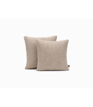 Gommaire Organic Living Outdoor decokussen 50x50 - Knelout Tessu25 Dune