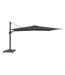 SUNS Novara parasol 400x400 met LED - MRG/Charcoal Black