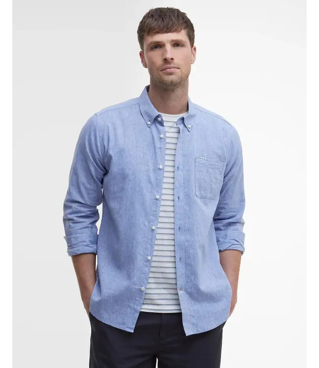 Barbour Nelson tailored shirt - Blue | MSH5090-BL33