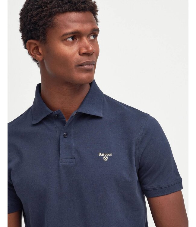 Barbour Lightweight Sports Polo – Navy | MML1367-NY91