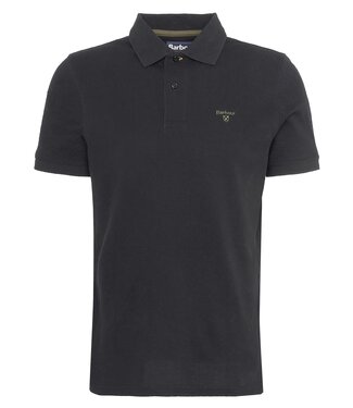 Barbour Lightweight Sports Polo - Black