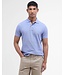 Barbour Tartan pique polo - Sky marl | MML0012-BL55
