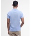 Barbour Tartan pique polo - Sky marl | MML0012-BL55