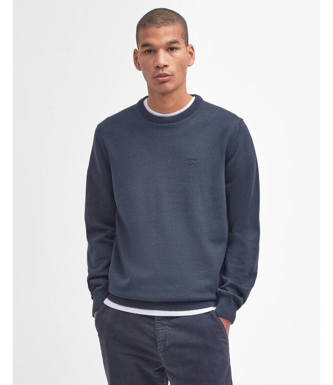 Barbour Crew neck sweater - Navy | MKN0932-NY91