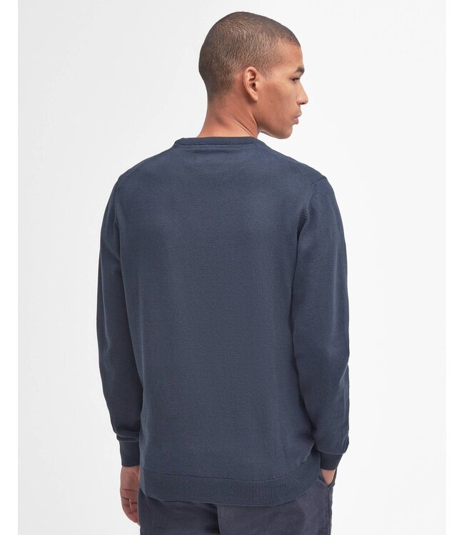 Barbour Crew neck sweater - Navy | MKN0932-NY91