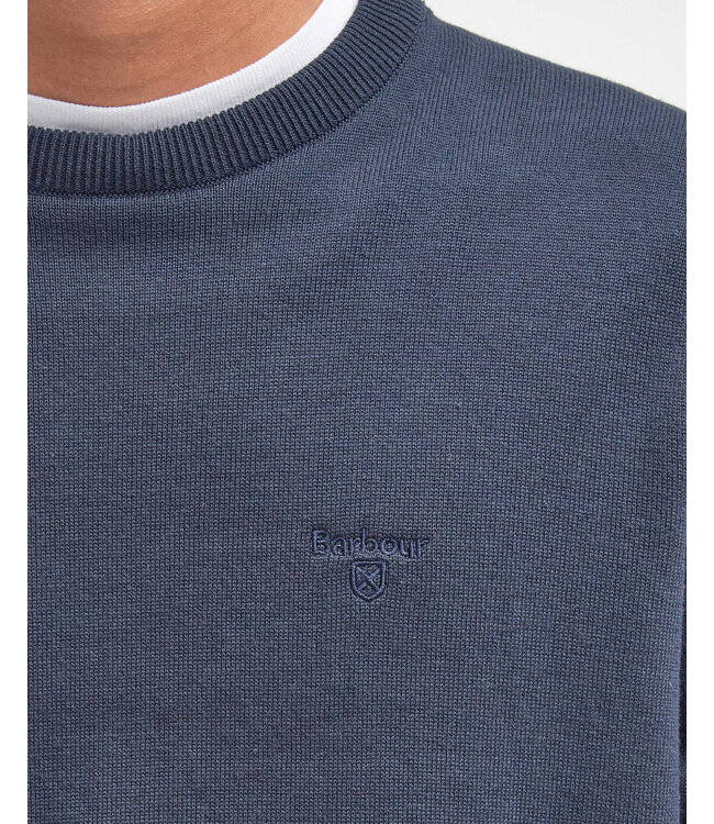 Barbour Crew neck sweater - Navy | MKN0932-NY91