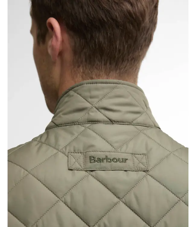Barbour New Lowerdale quilted gilet - Dusty Olive | MGI0245-GN34