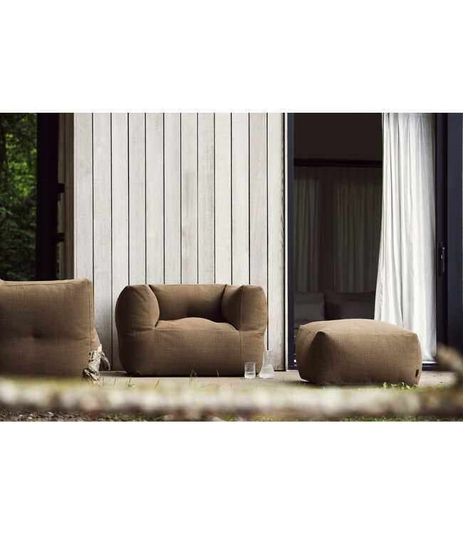 BRYCK Classic Lounge Couch – Three Seat – ECO New Brown
