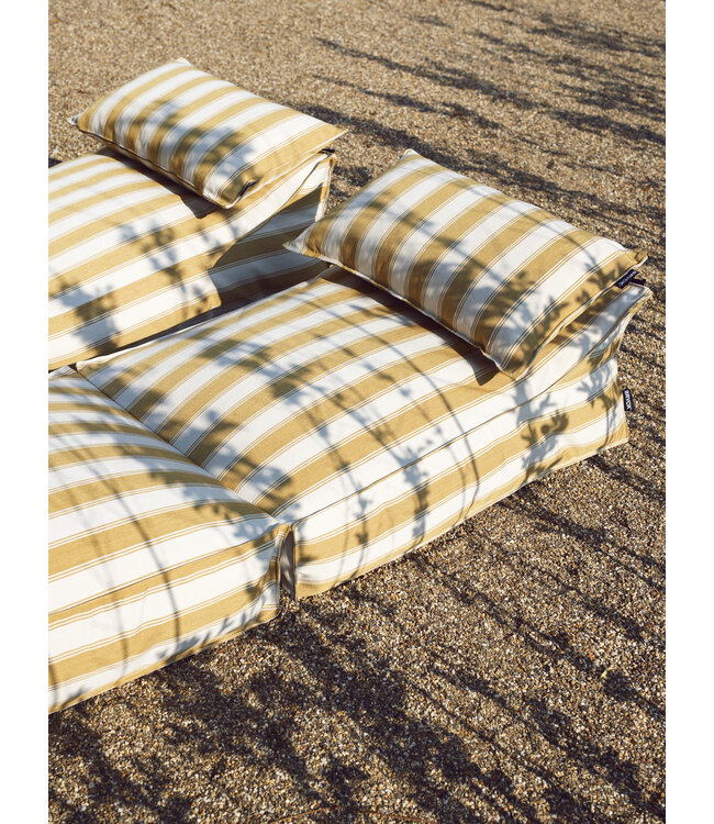 BRYCK Stretch Daybed – Limited Edition – Gold/Loro Piana + Lendenkussen