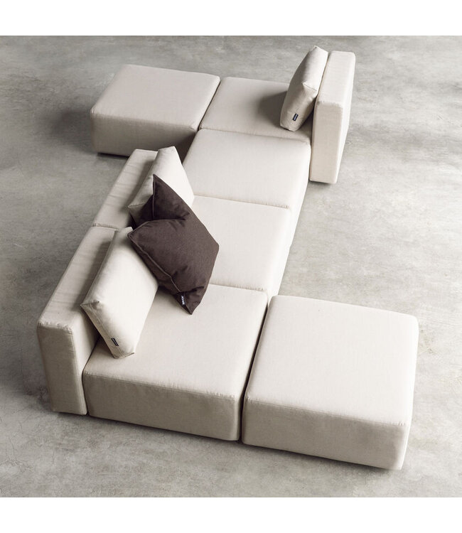 BRYCK NOMA Modulaire Lounge Collectie - Armrest Module - Light Brown