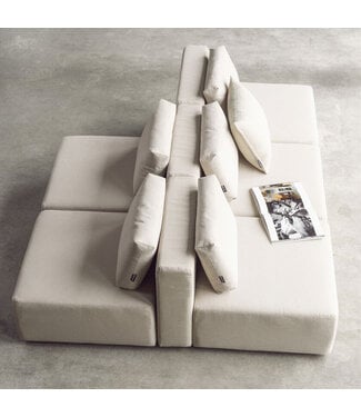 BRYCK NOMA Modulaire Lounge Collectie - Armrest Module - Light Brown