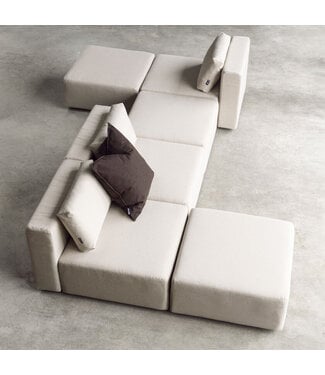 BRYCK NOMA Modulaire Lounge Collectie - Backrest Module - Light Brown