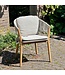 Royal Botania Cares 55 teak stoel desert + kussenset