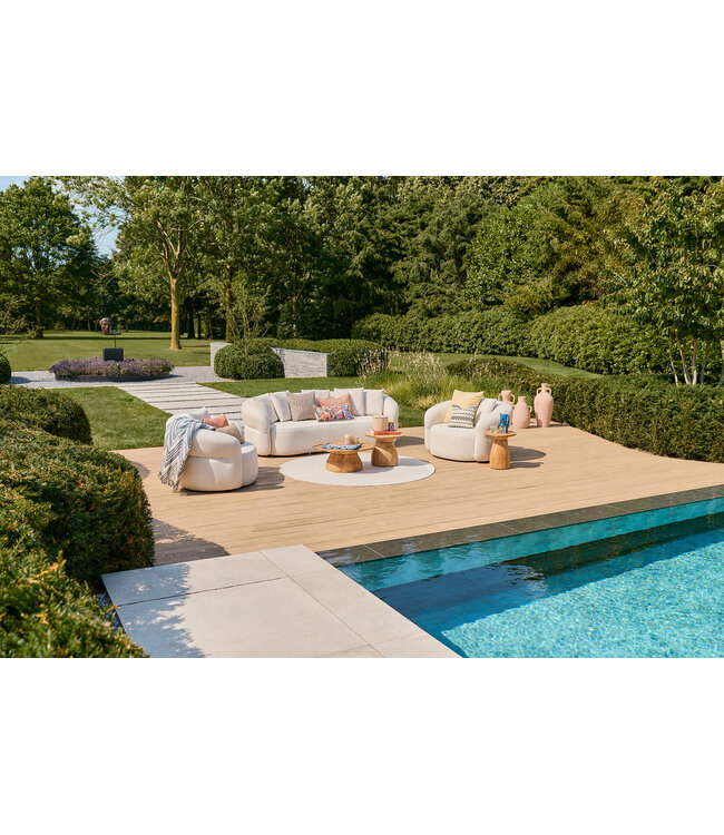 SUNS Venosa Lounge Chair - Pebble Desert Bouclé