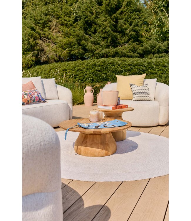 SUNS Venosa Lounge Chair - Pebble Desert Bouclé