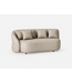 SUNS Venosa 2,5 seater bench - right - Pebble Desert Bouclé