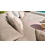 SUNS Venosa 2,5 seater bench - left - Pebble desert