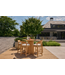 SUNS Sorolo low bar table -  Ø120xH90 - Teak