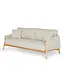 SUNS Bellano 2-seater sofa bench - Seashell bouclé