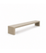 Net-Echt van Beton | Brutus Classic bench 350 cm - CLAY