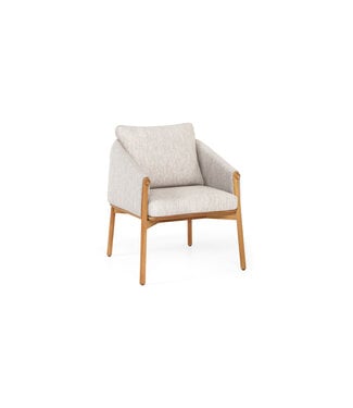 SUNS Bellano Dining Chair 6x - Teak / Natural gravel | Showmodel