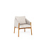 Showroommodellen Bellano Dining Chair 6x - Teak / Natural gravel