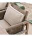 Cushion set Easy chair Carlo - BLU01