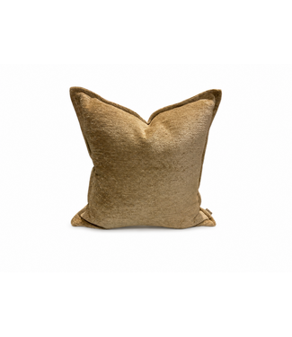 OMAR Antwerp Yasmine Caramel kussen 45x45 inclusief vulling | Omar Antwerp