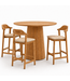 Showmodel | SUNS Barset bartafel Sorolo + 3x barkruk Pemba