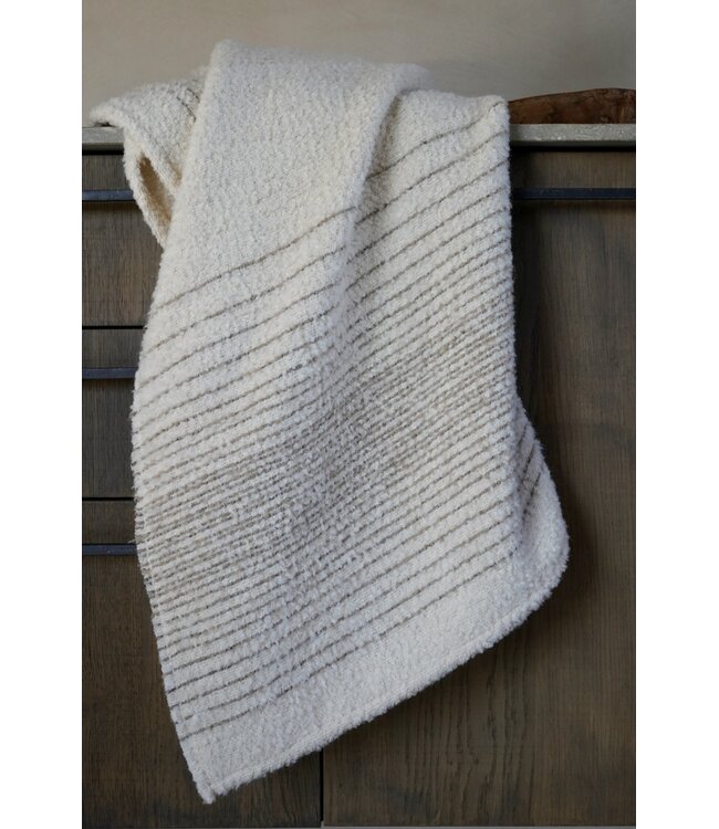 Omar Antwerp | Nora plaid | Sand - 140x200