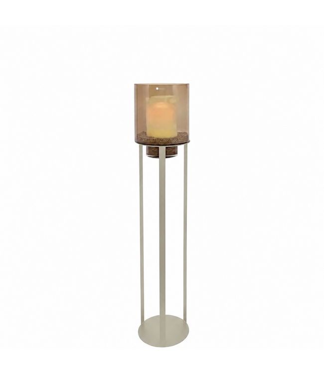 Initials by Haans | Stand Open Metal Ivory Medium