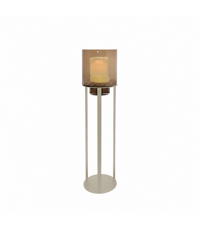 Initials by Haans | Stand Open Metal Ivory Small
