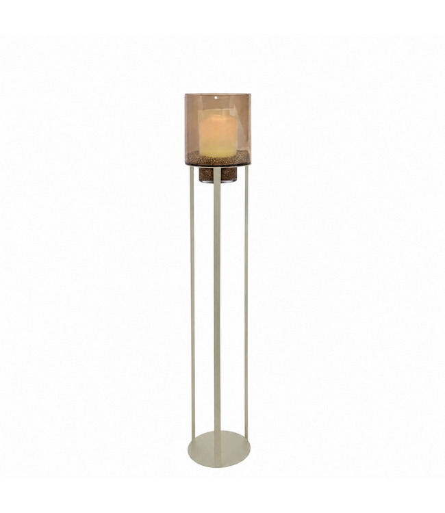 Initials by Haans | Stand Open Metal Ivory Large