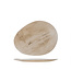 Palissandro Ovaal Bord Houtlook 37x29 cm