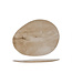 Palissandro Ovaal Bord Houtlook 42x33 cm