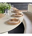 Palissandro Schaal Houtlook 29,5x28 cm