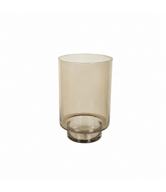 Initials by Haans Lifestyle Candleholder Tea Topaz Glass | Initials by Haans