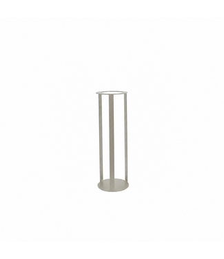 Initials by Haans Lifestyle Stand Open Metal Ivory Table Medium | Initials by Haans