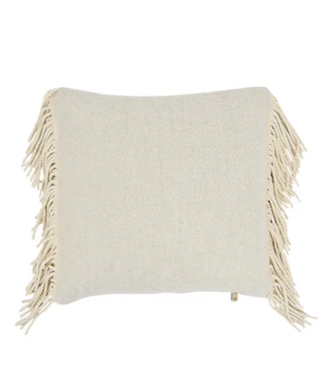Initials by Haans | Cushion Earth Blend White