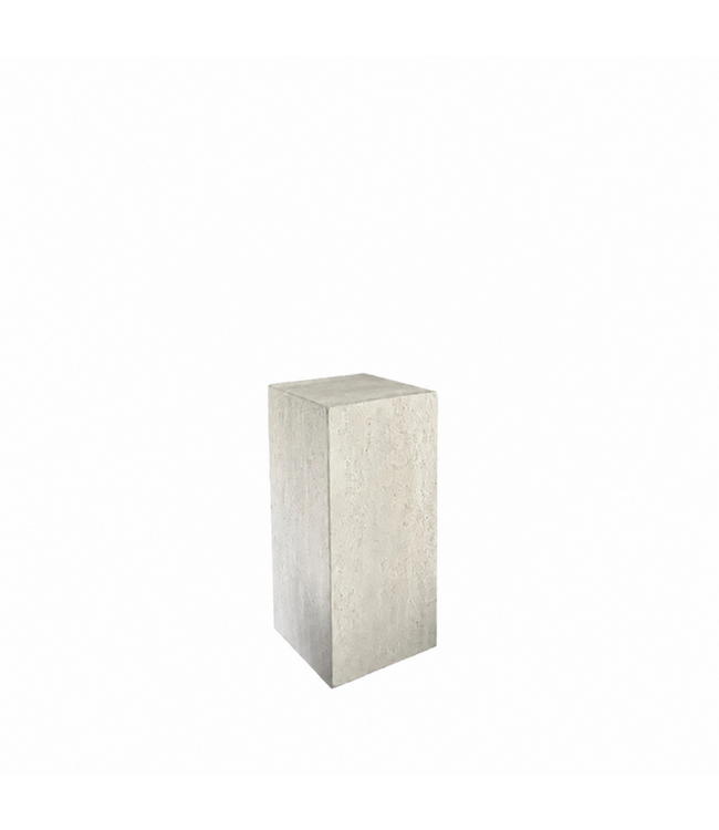 Initials by Haans | Pillar Herra Straight Travertin