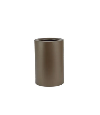 Initials by Haans Lifestyle Stand Solid Metal Metallic Brown Round | Initials by Haans
