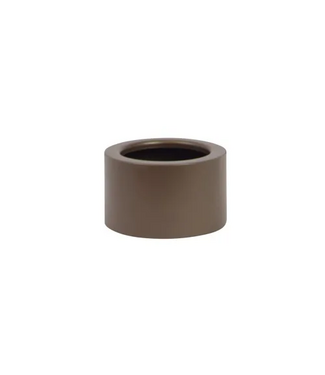 Initials by Haans Lifestyle Stand Solid Metal Metallic Brown Round | Initials by Haans