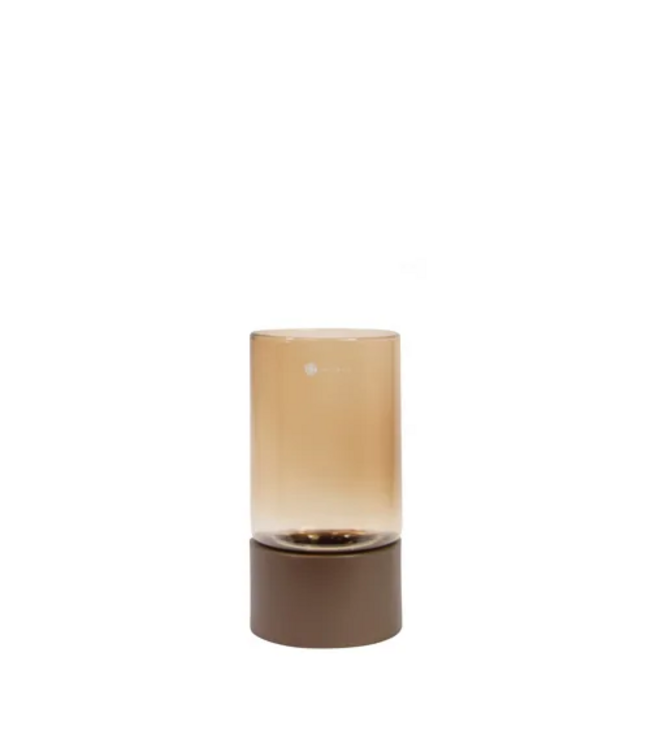 Initials by Haans | Stand Solid Metal Metallic Brown Round