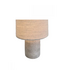 Initials by Haans Lifestyle Table Lamp Base Lizea Travertin Ø17xH20 cm | Initials by Haans