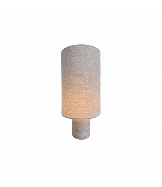 Initials by Haans | Lampshade Sonora White Dove Ø35xH55 cm