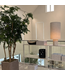 Initials by Haans | Lampshade Sonora White Dove Ø35xH55 cm
