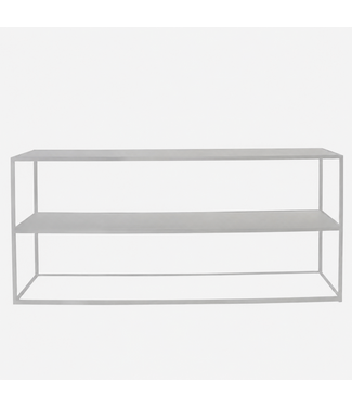 Initials by Haans Lifestyle Storage Table 2 Metal Ivory 180x40x80 cm | Initials by Haans