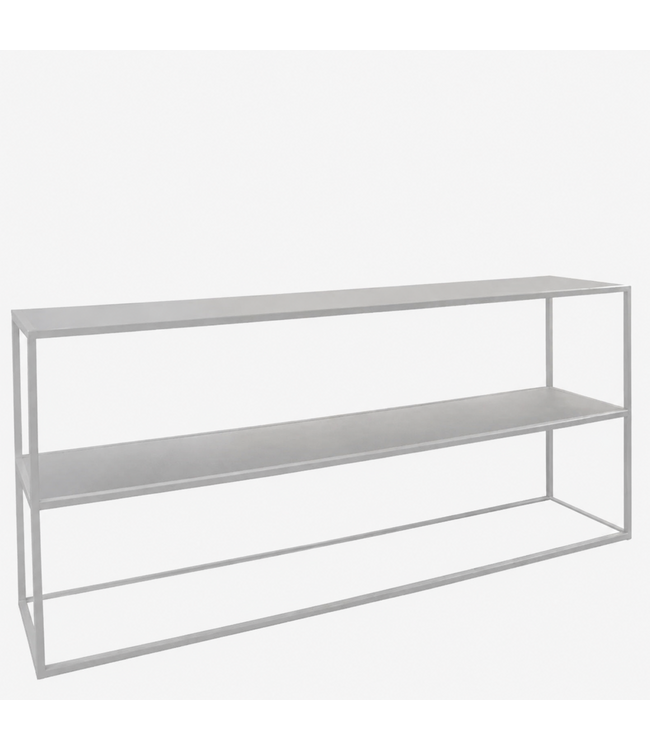 Initials by Haans | Storage Table 2 Metal Ivory 180x40x80 cm