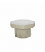 Initials by Haans | Coffee Table Petra Travertin Ø70xH40 cm
