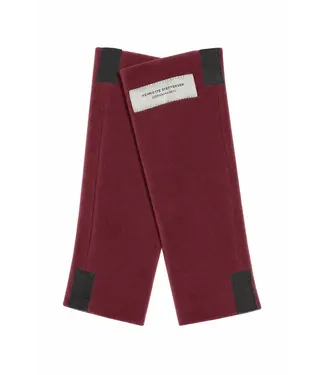 Henriette Steffensen Fleece polswarmers 6022 - Bordeaux| Henriette Steffensen